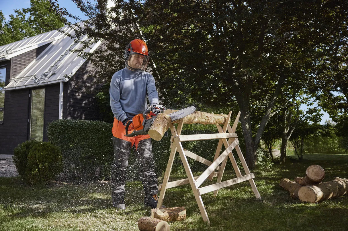 Husqvarna 240i akkusaha sis. akku ja laturi