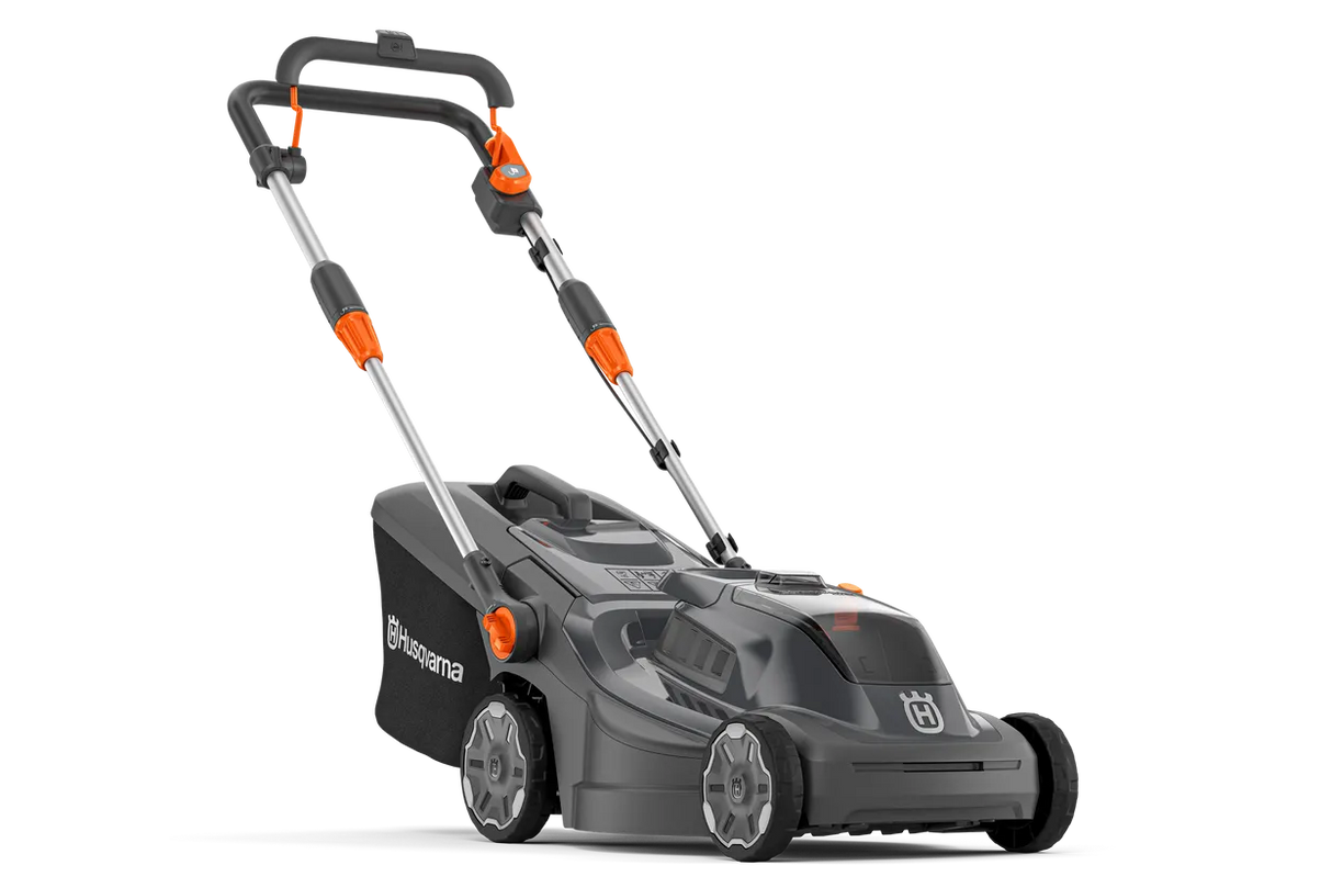 Husqvarna Aspire LC34-P4A akkuruohonleikkuri + 4Ah akku ja laturi