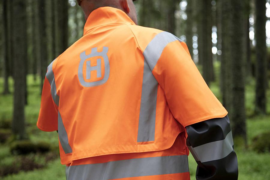 Husqvarna Functional High-Viz sadetakki