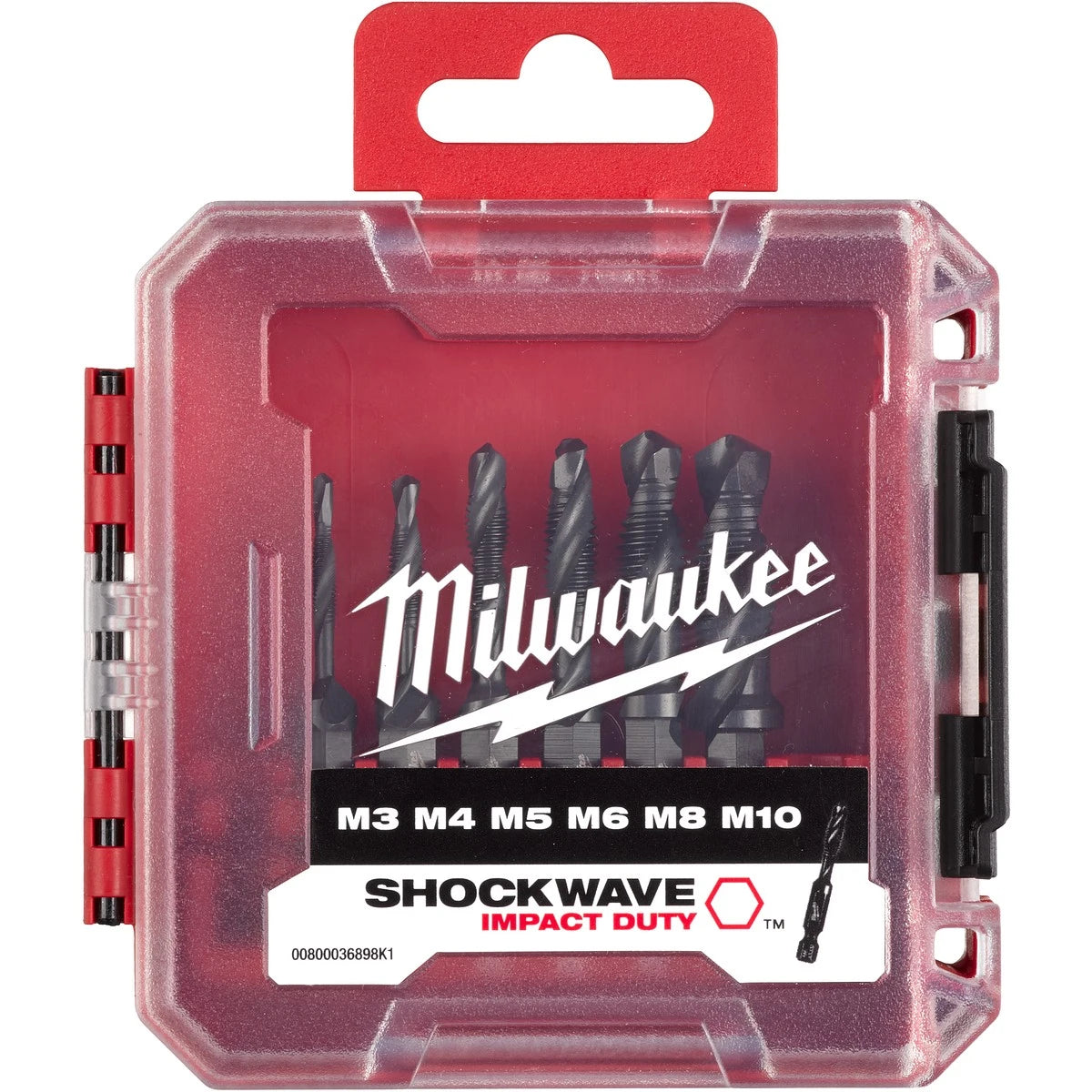 Milwaukee HSSG 1/4 6 kpl porakierretappisarja