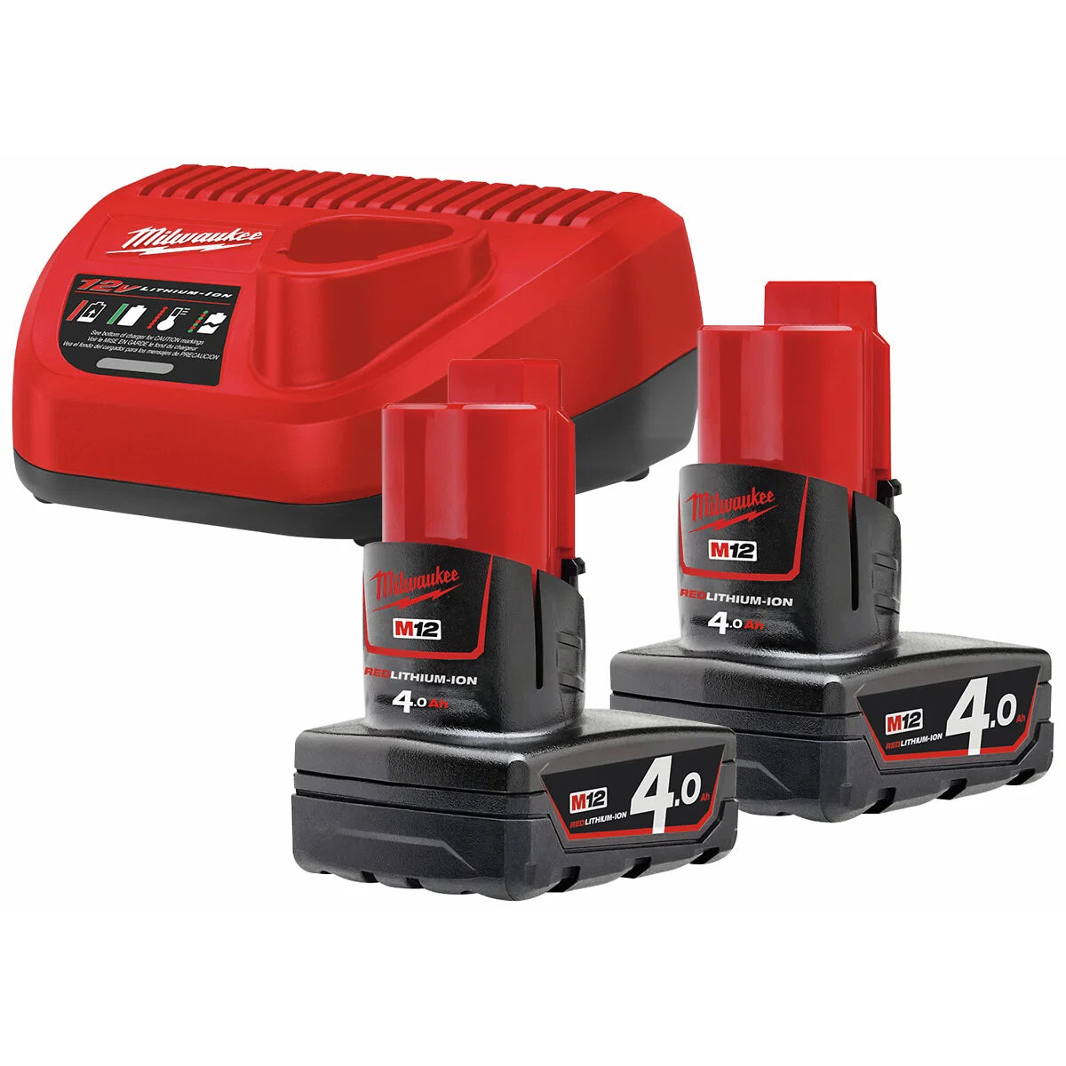 Milwaukee M12 NRG-402 akkusarja