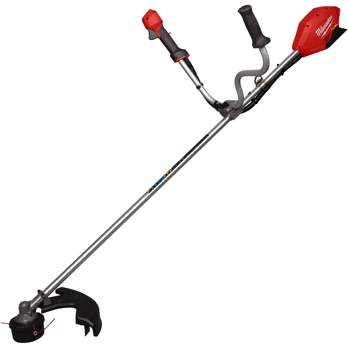 Milwaukee M18 FBCU-0 akkuraivaussaha runko, tehokas ruohoraivuri, joka poistaa ruohoa ja pensaita max. 3 cm halkaisijaltaan, ergonominen muotoilu ja FUEL™ teknologia.
