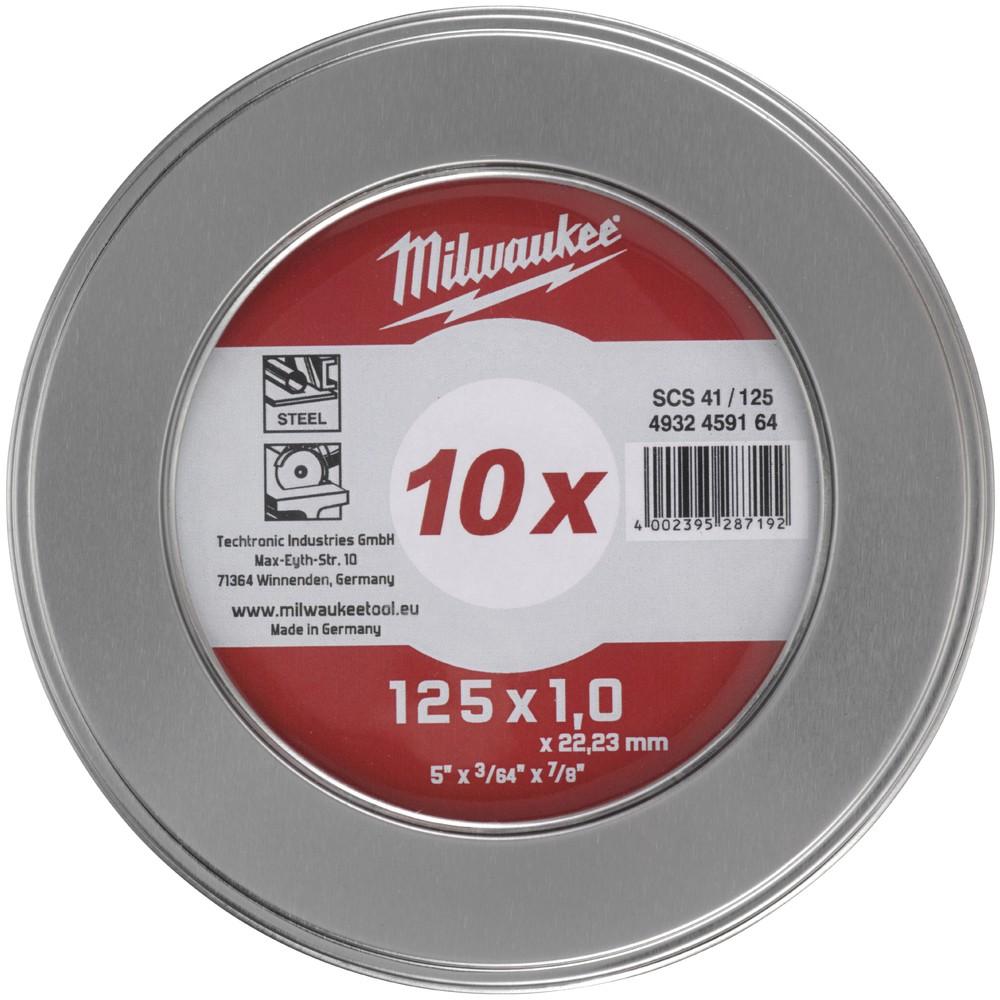 Milwaukee 41/125x1 PRO+ TB katkaisulaikka 10 kpl