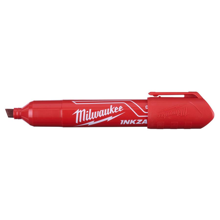Milwaukee Inkzall leveäkärkinen huopakynä punainen