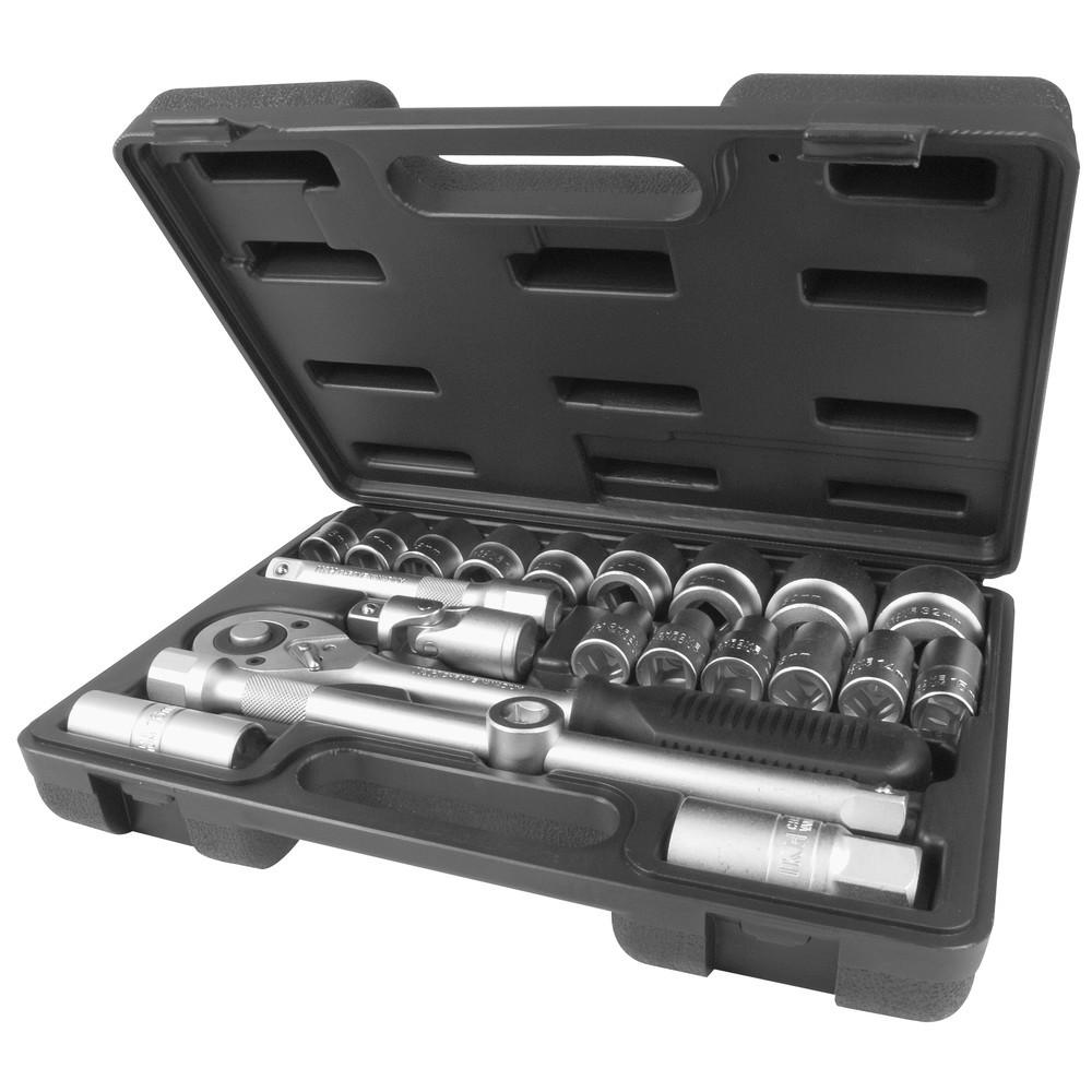 Hylsyavainsarja 1/2" 23 osaa