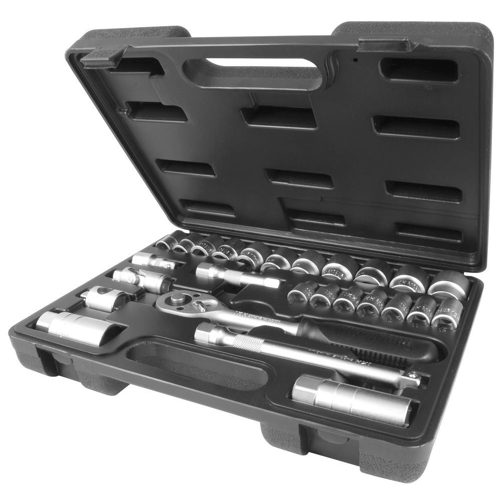 Hylsyavainsarja 3/8" 27 osaa CR 6-24 mm