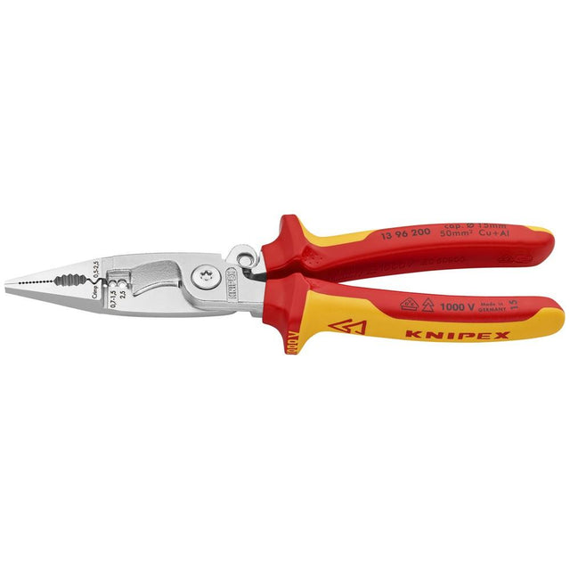 Knipex yhdistelmäpihdit 200 mm 13 96 200 VDE