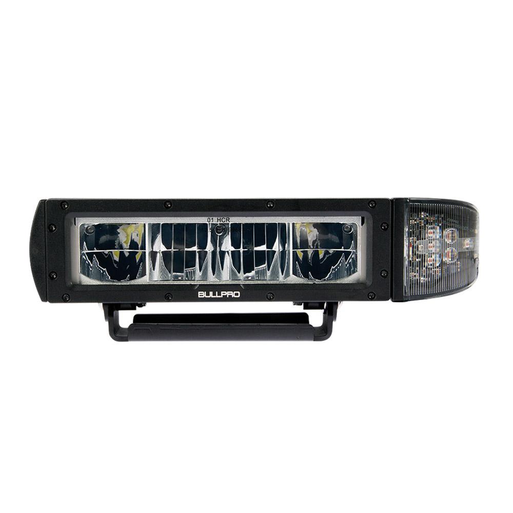 Bullpro Led auravalo lämmitettävällä lasilla vasen