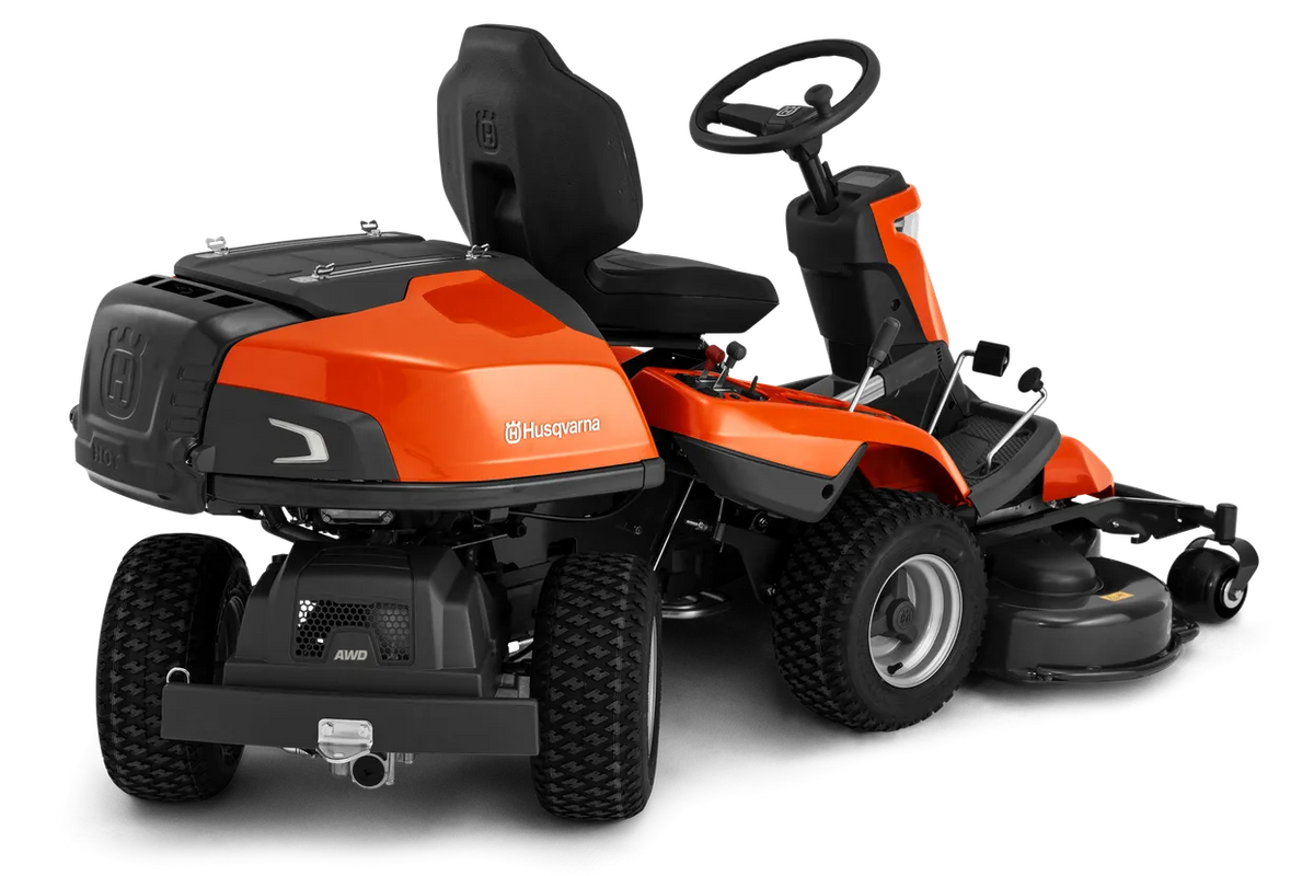 Husqvarna Rider R 316TsX AWD -etuleikkuri ja tehokas nelivetojärjestelmä