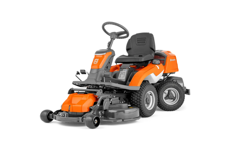 Husqvarna R 216Ts AWD ajettava ruohonleikkuri monipuoliseen puutarhatyöhön ja lumenpoistoon