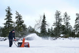 Husqvarna ST 124 lumilinko – kitkalevyvaihteistolla varustettu lumilinko