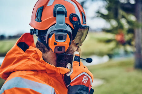 Husqvarna X-COM Active kuulonsuojaimet kypärämalli