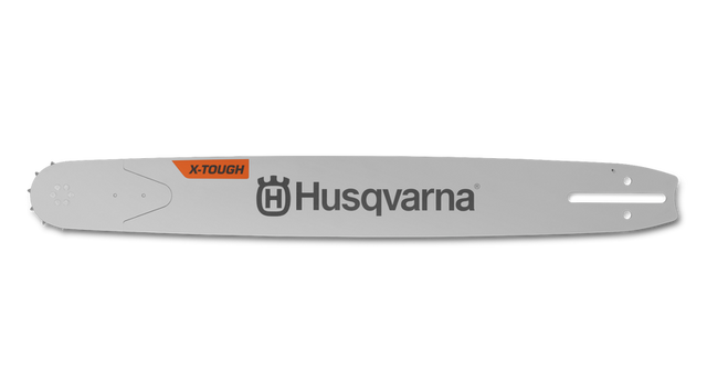 Husqvarna X-Tough .3/8" 1,5mm RSN terälevy, jämäkkä ja kestävä terästerälevy vaihdettavalla kärkipyörällä.