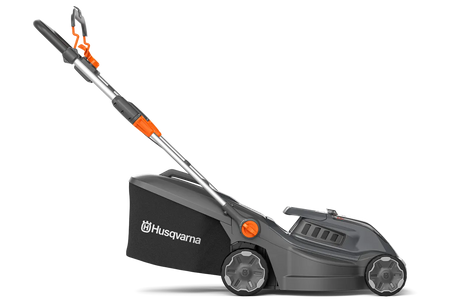 Husqvarna Aspire LC34-P4A akkuruohonleikkuri + 4Ah akku ja laturi