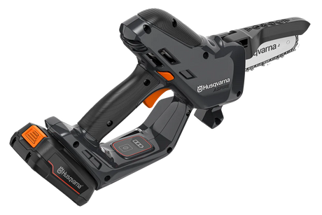 Husqvarna Aspire P5-P4A oksasaha + 2,5Ah akku ja laturi