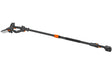 Husqvarna Aspire P5E-P4A oksasaha + jatkovarsi + 4Ah akku & laturi