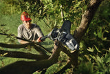 Husqvarna Aspire P5E-P4A oksasaha + jatkovarsi + 4Ah akku & laturi