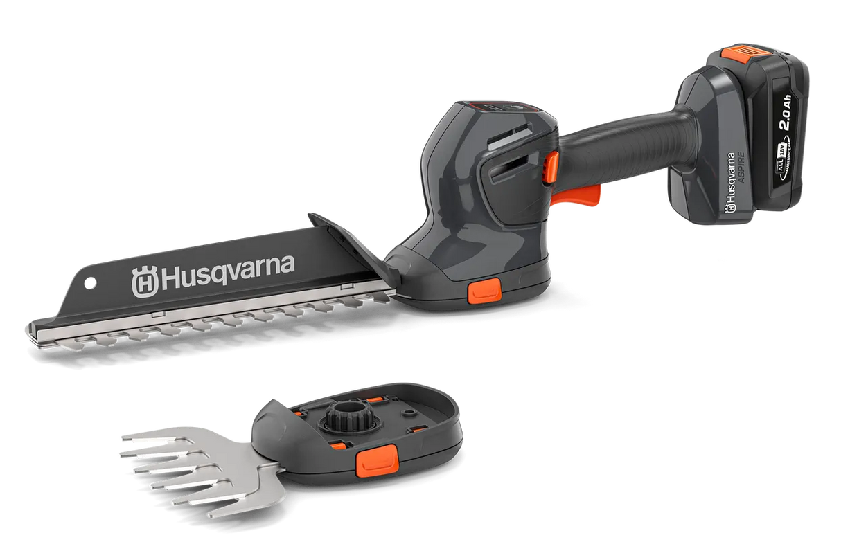 Husqvarna Aspire S20-P4A viimeistelyleikkuri sis. akku & laturi