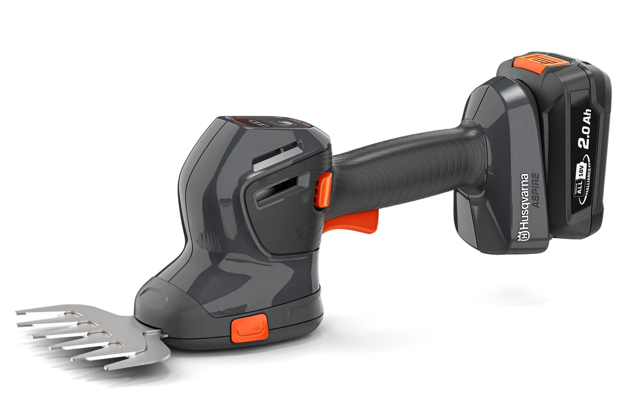 Husqvarna Aspire S20-P4A viimeistelyleikkuri sis. akku & laturi