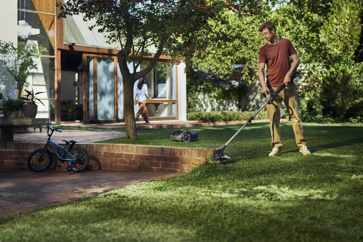 Husqvarna Aspire T28-P4T trimmeri + 4Ah akku & laturi