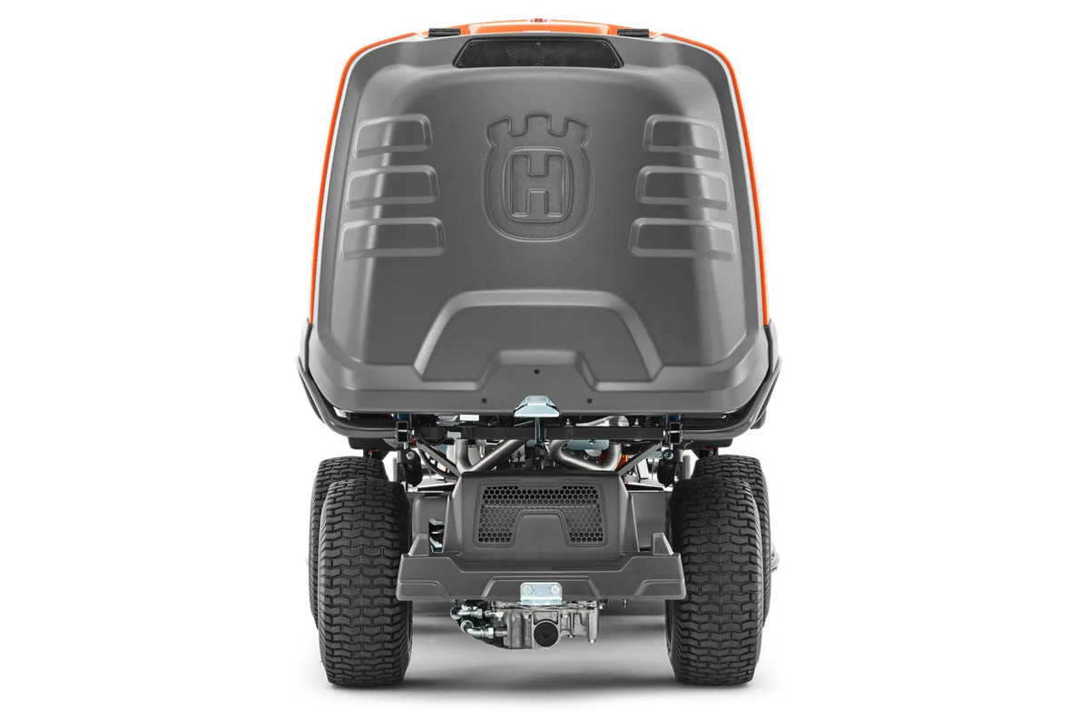 Husqvarna Rider RC 320Ts AWD 300 litran ruohonkerääjällä