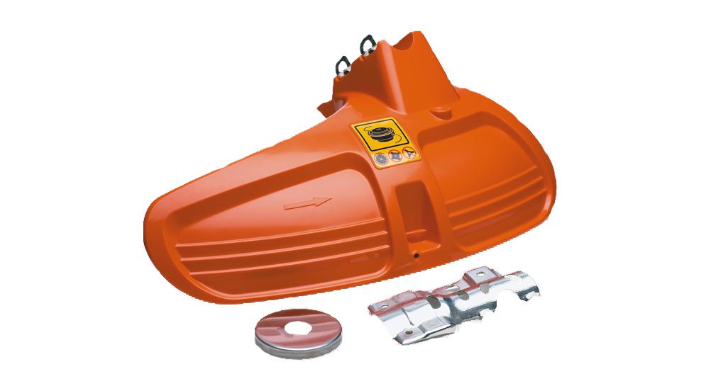 Husqvarna roiskesuoja & adapteri 555FX / 555FXT