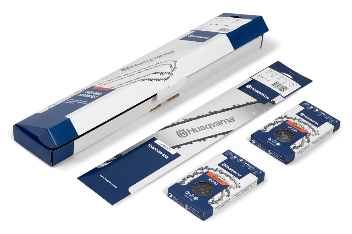 Husqvarna teräpaketti SP33G .325" 1.3 mm 15" 64L