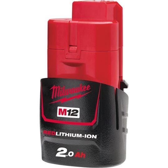 Milwaukee M12 B2 2,0 Ah akku