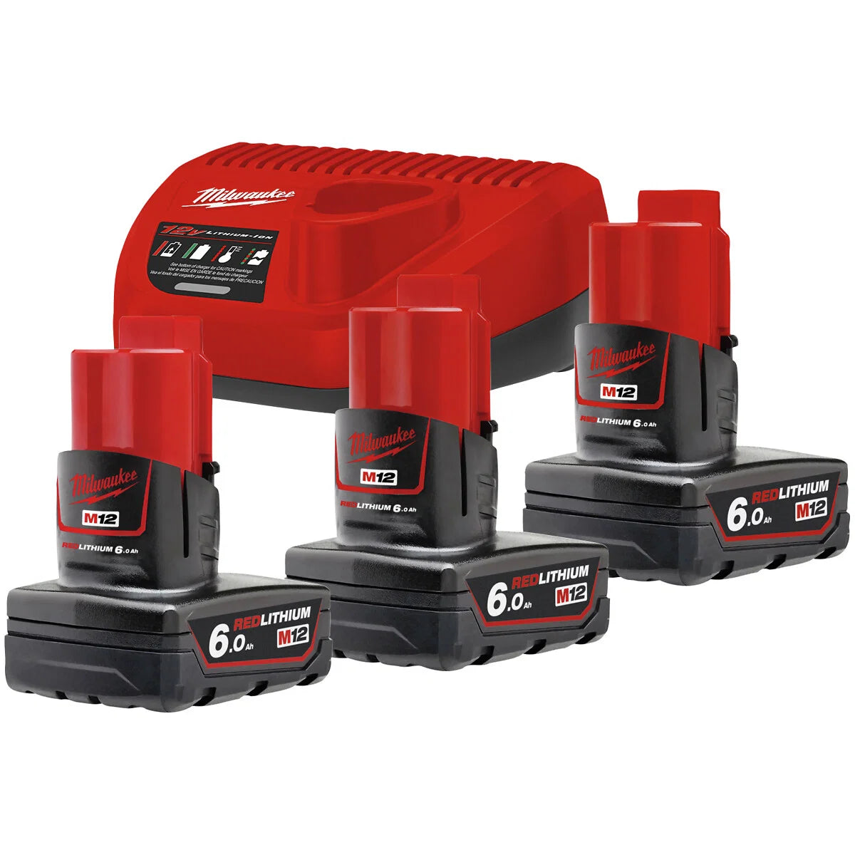 Milwaukee M12 NRG-603 akkusetti