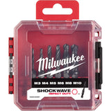 Milwaukee HSSG 1/4 6 kpl porakierretappisarja