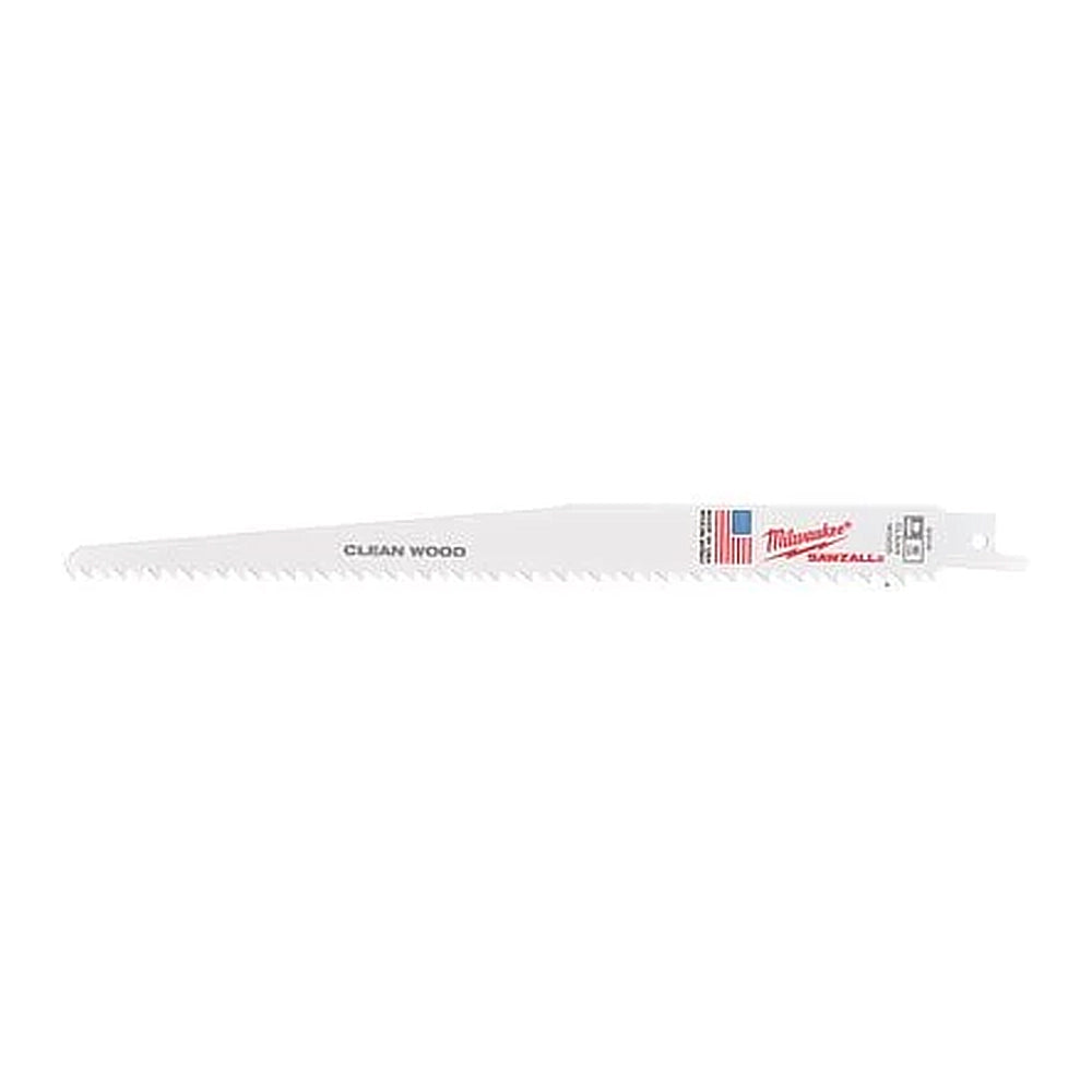 Milwaukee puu&muovi 6tpi 230mm puukkosahanterä 5kpl