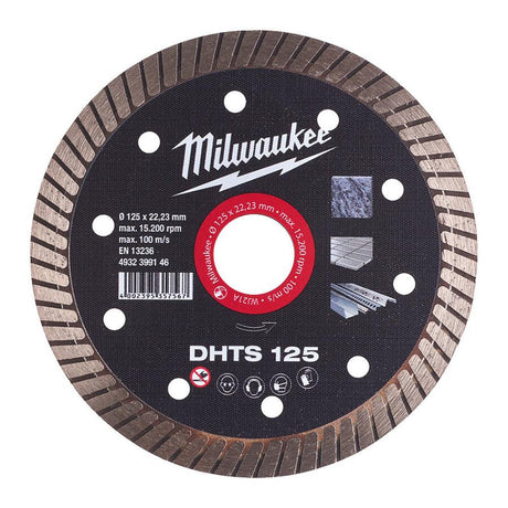 Milwaukee DHTS 125 x 22,2 timanttilaikka