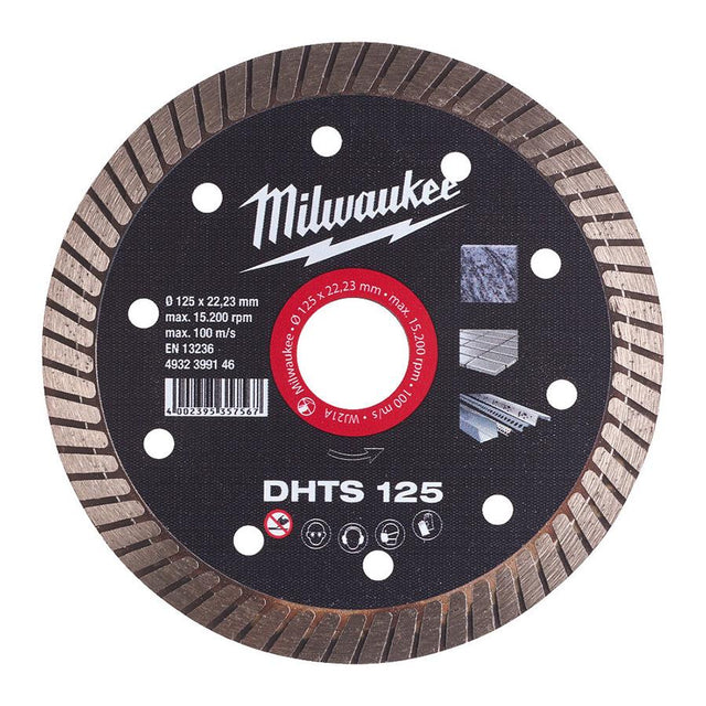 Milwaukee DHTS 125 x 22,2 timanttilaikka