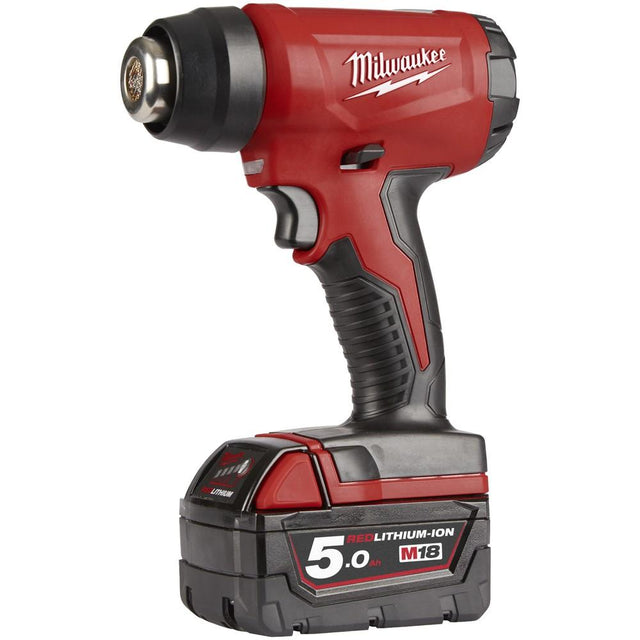Milwaukee M18 BHG-502C 2x 5,0 Ah kuumailmapuhallin