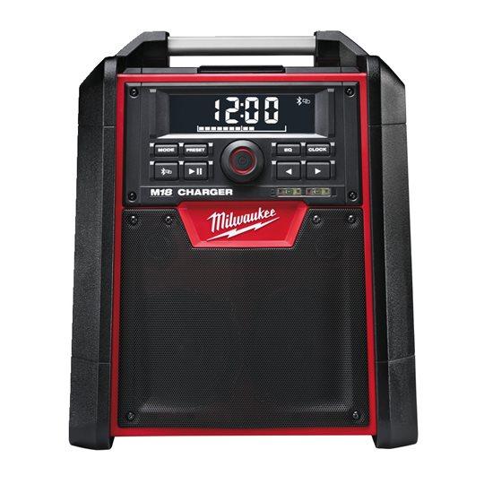 Milwaukee M18 RC-0 bluetooth työmaaradio/laturi