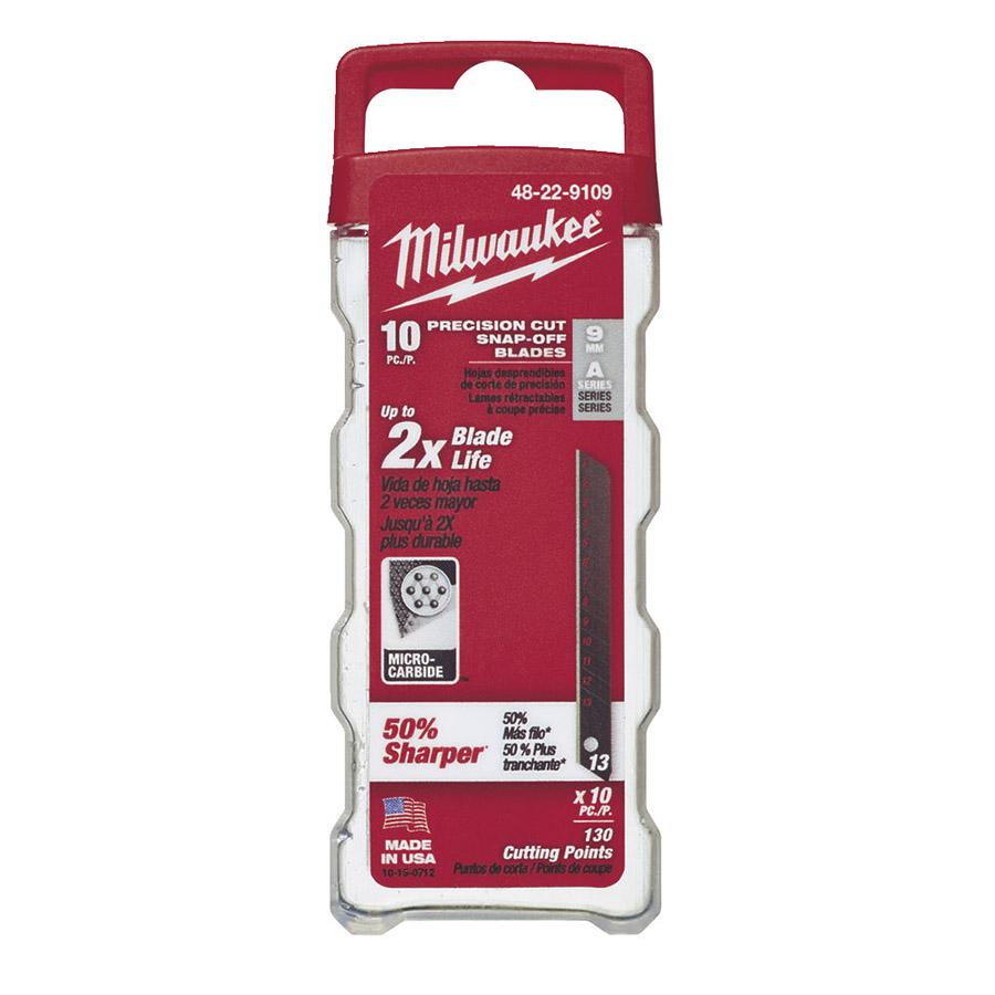 Milwaukee katkoterä 9 mm 10 kpl