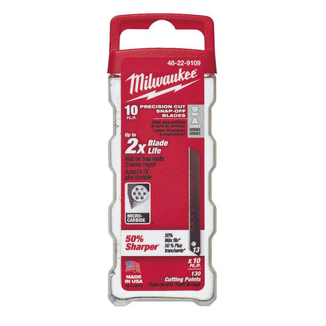 Milwaukee katkoterä 9 mm 10 kpl