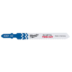 Milwaukee pistosahanterä T 123 X F 75 / 2,5 mm 5 kpl