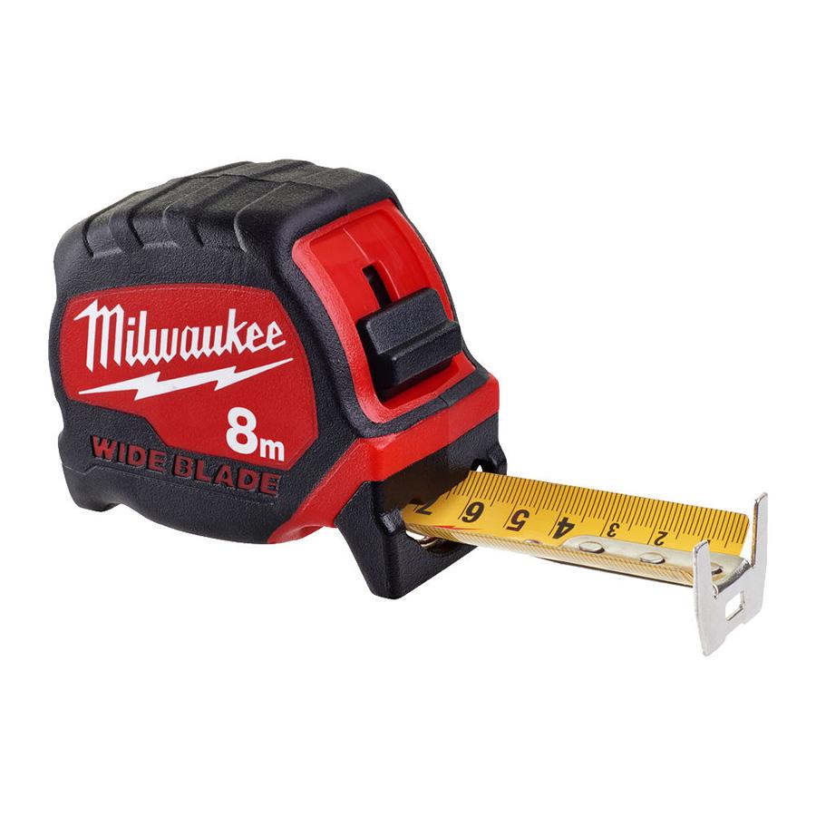 Milwaukee Premium rullamitta leveä 8 m