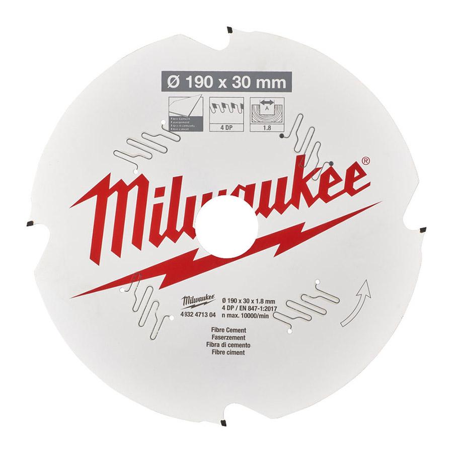 Milwaukee pyörösahanterä CSB FC190 x 30 x 1,8 x 4D