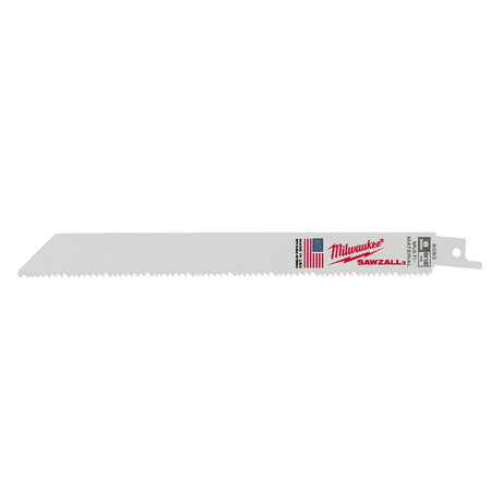 Milwaukee Sawzall 200 x 8 / 12 Tpi puukkosahanterä 5 kpl