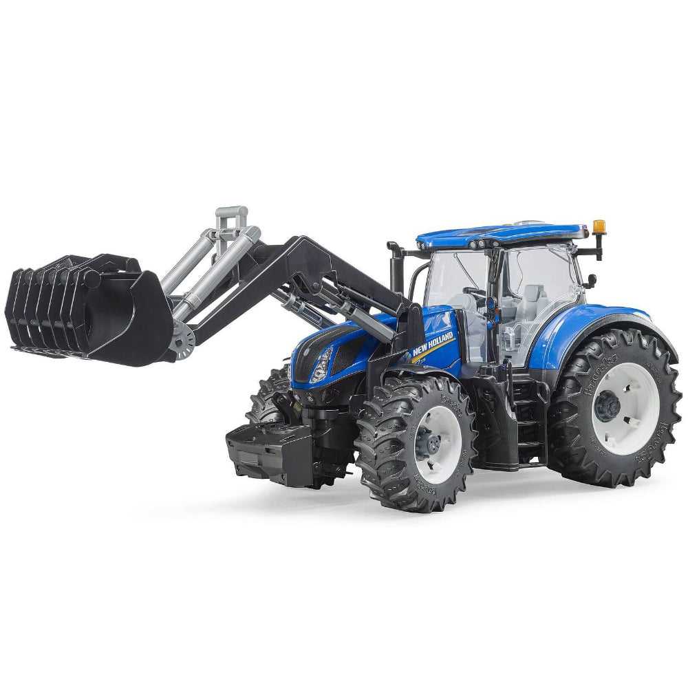 New holland T7.315 leikkitraktori 1:16 etukuormaajalla Bruder