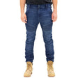 Saint Workwear Aviator washed indigo farkut W36 L33