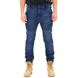 Saint Workwear Aviator washed indigo farkut W36 L33