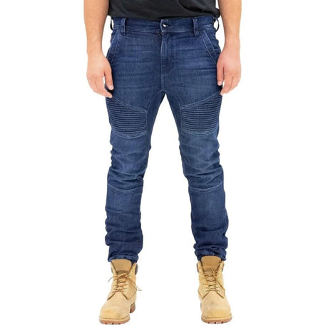 Saint Workwear Aviator washed indigo farkut W36 L33