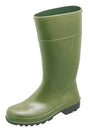 Sievi Light Boot Olive S4 turvasaappaat - kevyet ja turvalliset turvasaappaat märkiin olosuhteisiin, valmistettu kestävästä polyuretaani-mikrosolurakenteesta.