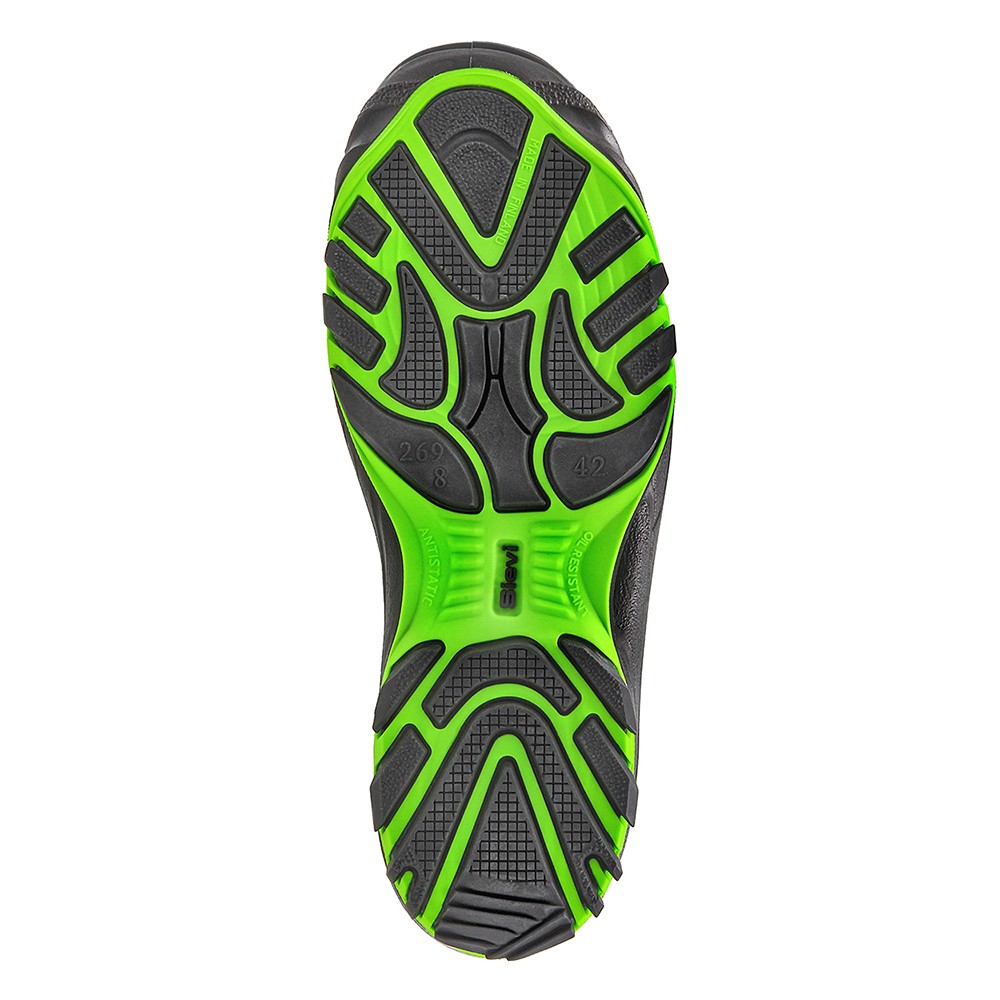 Sievi Viper X Roller H+ S3 turvakengät, komposiittivarpessuoja ja memory foam -nilkkasuoja maksimoi mukavuuden ja suojan työtiloissa.