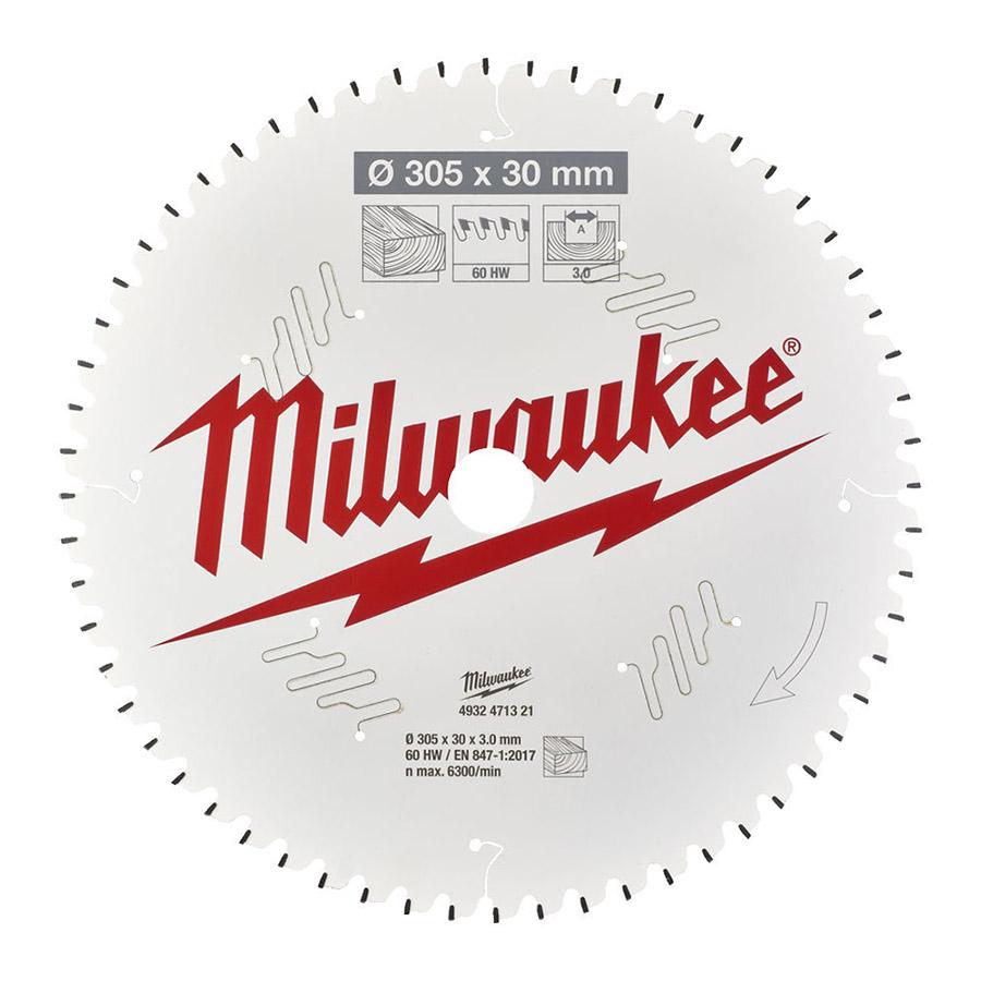 Milwaukee CSB MS W 305 x 30 x 3,0 x 60ATB neg pyörösahanterä
