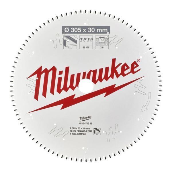 Milwaukee pyörösahanterä CSB MS ALU 305 x 30 x 3,0 x 96TF
